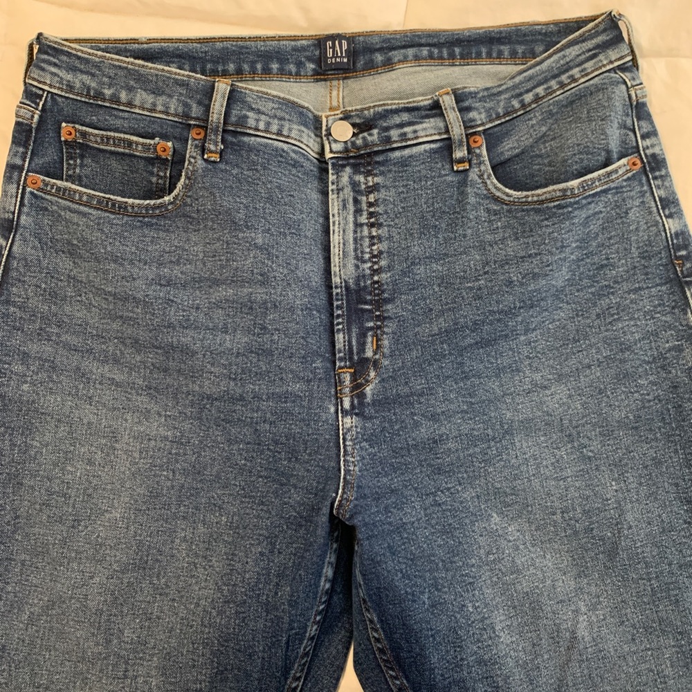 GAP CIGARETTE JEANS 16/33R